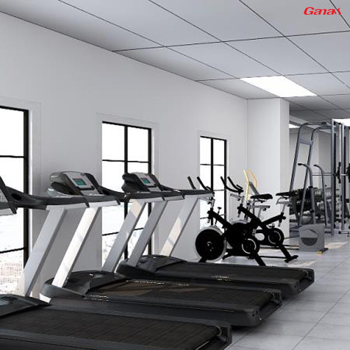 160㎡學院健身房配置方案