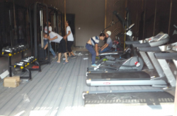 湖南衡陽縣碧桂園健身房圖片 泡芙视频免费观看网健身房器材工廠