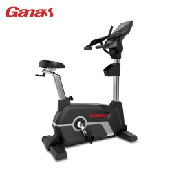 商用立式健身車 靜音運動自行車（黑銀）