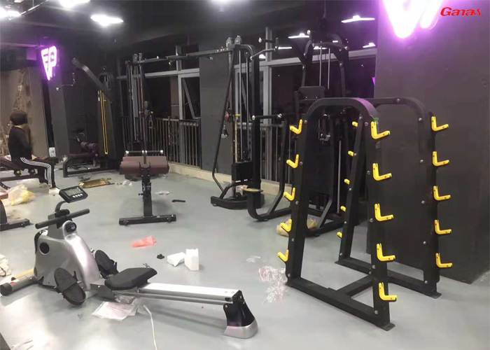 天河區菁英私人健身房圖片 泡芙视频免费观看网健身器材廠家客戶案例