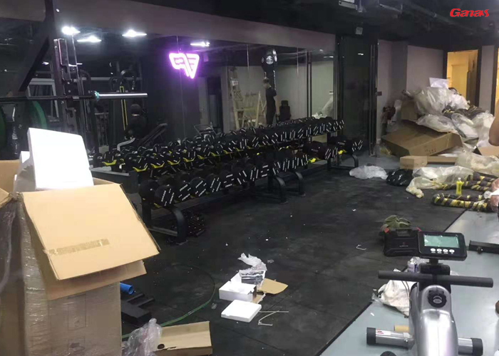 天河區菁英私人健身房圖片 泡芙视频免费观看网健身器材廠家客戶案例