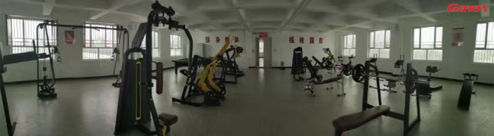 新疆阿勒泰阿葦灘武警部隊健身房