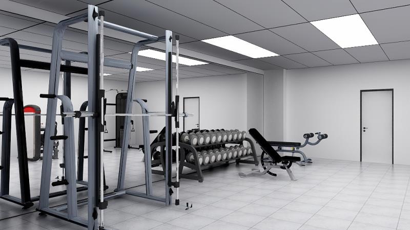 160㎡學院健身房配置方案 