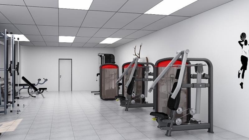 160㎡學院健身房配置方案 