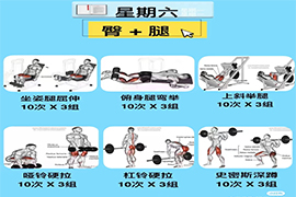 一周健身計劃